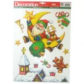 Ozdoby bożonarodzeniowe - Dekoracja elektrostatyczna z brokatem ( NR4041) - miniaturka - grafika 1