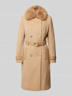 Płaszcz z wykładanym kołnierzem model ‘AMELIA’ - Płaszcze męskie - miniaturka - grafika 1