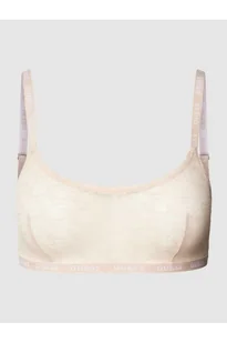 Biustonosz typu bralette ze wzorem z logo model EDYTHA - Guess - Biustonosze - miniaturka - grafika 1