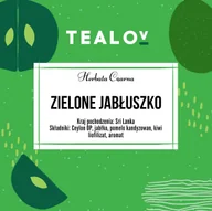 Herbata - Herbata TEALOV czarna ZIELONE JABŁUSZKO 100g - miniaturka - grafika 1