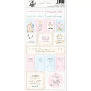 Ozdobne naklejki Baby Joy 10,5x23 cm - 02 - Scrapbooking - miniaturka - grafika 1