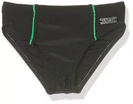 Kąpielówki dla chłopców - Haute Pression Majtki chłopięce 519, czarny (czarny/zielony), 10 Lata - miniaturka - grafika 1
