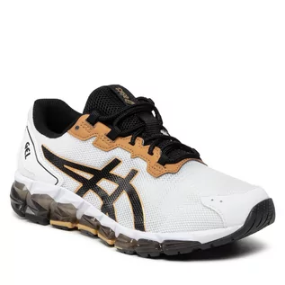 Buty dla chłopców - Sneakersy ASICS - Gel-Quantum 360 6 GS 1204A001 White/Black 101 - grafika 1