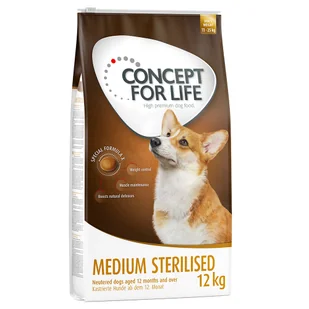 Concept for Life Medium Sterilised - 12 kg - Sucha karma dla psów - miniaturka - grafika 1