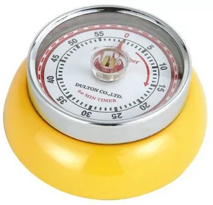 Zassenhaus Speed - timer mechaniczny, żółty Zassenhaus ZS-072341 - Pozostałe akcesoria kuchenne - miniaturka - grafika 1
