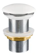 Umywalki - Elior Biały korek do umywalki klik-klak D7-R62 - miniaturka - grafika 1