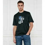 Koszulki męskie - Armani Exchange T-shirt Regular Fit - miniaturka - grafika 1