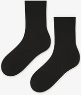 Skarpetki męskie - Skarpetki męskie garniturowe z bawełny czarne Exceptional Cerber - miniaturka - grafika 1