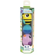 Zabawki sensoryczne - Trefl, Lalaboom, Zestaw kulko-klocków - zwierzaki, 6 elementów, 61678 - miniaturka - grafika 1