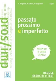 Alma edizioni Passato prossimo e imperfetto - Książki do nauki języka włoskiego - miniaturka - grafika 1