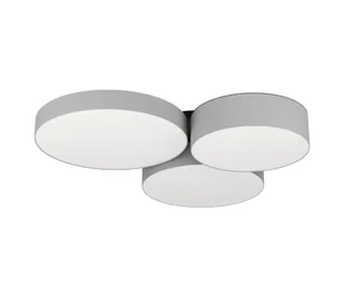 Eglo 900855-LED RGBW Ściemnialny plafon BARBANO-Z 3xLED/7,5W/230V szary - Lampy sufitowe - miniaturka - grafika 1