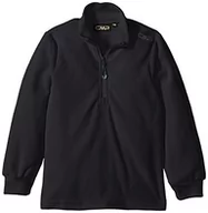 Bluzy dla chłopców - CMP CMP chłopięca bluza polarowa, Nero, 92, 3G28134 3G28134 - miniaturka - grafika 1