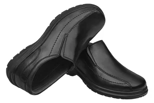 Półbuty wsuwane COMFORTABEL 630523-1 Extra Weit Schwarz Czarne XXL - Moda i Uroda OUTLET - miniaturka - grafika 2