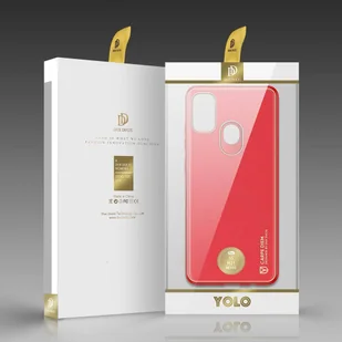 Dux Ducis Yolo eleganckie etui pokrowiec ze skóry ekologicznej Samsung Galaxy M30s czerwony - Etui i futerały do telefonów - miniaturka - grafika 5