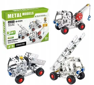 KLOCKI MAŁY MECHANIK DO SKRĘCANIA BLASZKI ŚRUBKI ZABAWKA TECHNICZNA 137 - Zabawy w naśladowanie dorosłych - miniaturka - grafika 1