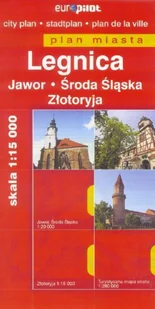 Plan Miasta EuroPilot. Legnica, Jawor BR - Atlasy i mapy - miniaturka - grafika 2