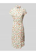 Sukienki - Sukienka midi z nadrukiem na całej powierzchni model NYA - Pieces - miniaturka - grafika 1