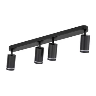 Długa listwa natynkowa, ruchome spoty TK 6916 z serii JET BLACK - Lampy sufitowe - miniaturka - grafika 2