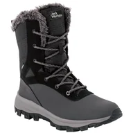 Kozaki damskie - Buty zimowe damskie Jack Wolfskin Everquest Texapore Snow High Rozmiar butów (UE): 40,5 / Kolor: czarny - miniaturka - grafika 1
