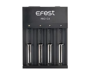 Ładowarka EFEST PRO C4 18650/26650 AC-DC - Ładowarki i akumulatory - miniaturka - grafika 1