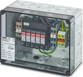 Rozdzielnie elektryczne - Phoenix contact Skrzynka przyłączeniowa PV 1000V DC Typ 2 2MPPT złącze Push-in dławnice z wyposażeniem SOL-SC-1ST-0-DC-2MPPT-2000SE 1105828 - miniaturka - grafika 1