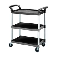 Wózki na żywność - Wózek kelnerski 3-półkowy do 136 kg, 835x413x965 mm CAMBRO, BC331KD110 - miniaturka - grafika 1