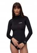 Stroje kąpielowe - Billabong Longsleeve do Pływania Damski Czarny M Kwa - miniaturka - grafika 1