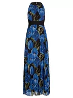 Sukienki - ApartFashion Damska sukienka wieczorowa, czarno-wielokolorowa, normalna, Czarno-wielokolorowy, 40 - miniaturka - grafika 1