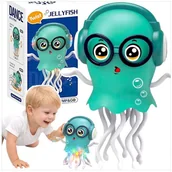 Maskotki i pluszaki - Tańcząca Ośmiornica Meduza Ośmiorniczka Interaktywka Świeci Dźwięk Śpiewa - miniaturka - grafika 1