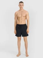 Kąpielówki męskie - 4F Spodenki plażowe boardshorty męskie - czarne XXL - miniaturka - grafika 1
