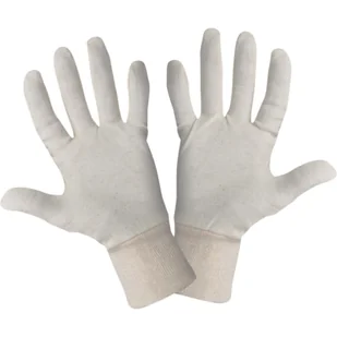 Rękawice bawełniane beżowe L290311P "11" CE LAHTI PRO - Rękawice robocze - miniaturka - grafika 1