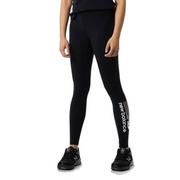 Spodnie sportowe damskie - Legginsy New Balance WP23800BK - czarne - miniaturka - grafika 1