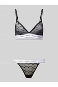 Majtki damskie - Biustonosz trójkątny i stringi model LISA - Guess - miniaturka - grafika 1
