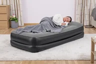 Materace turystyczne - Materac dmuchany do spania jednoosobowy z pompką Bestway 191x97cm - miniaturka - grafika 1