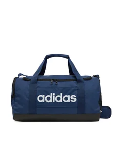 adidas Torba Linear Duffel Bag Small IN6111 Granatowy - Torby sportowe - miniaturka - grafika 1