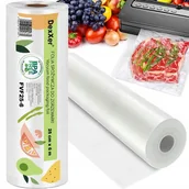 Akcesoria i części AGD - Folia Zgrzewarek Próżniowych Rękaw 25Cm Rolka 6M Fvf25-6 - miniaturka - grafika 1