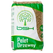 Materiały opałowe - Pellet drzewny A2 15 kg BSH - miniaturka - grafika 1