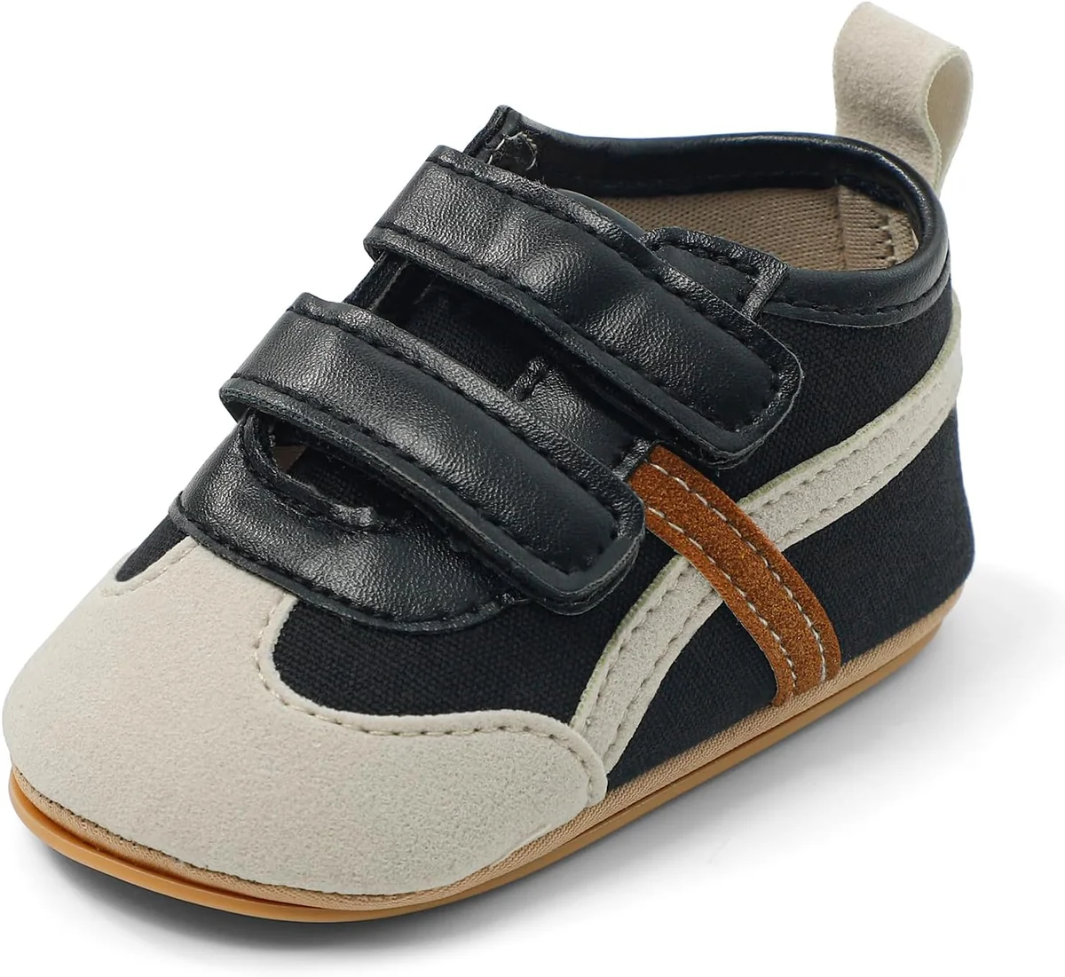 Buty pierwsze kroki antypoślizgowe miękkie trampki dla niemowląt 3-6 m-cy
