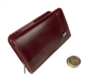 Portfel Damski ROVICKY (PL) Skóra Licowa Suwak Bułeczka 12 x 8 CPR-002 - Portfele - miniaturka - grafika 3