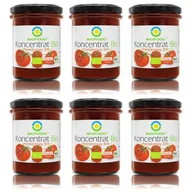 Koncentraty warzywne, przeciery - Bio Food Koncentrat pomidorowy 30% zestaw 6 x 200 g Bio - żywność - miniaturka - grafika 1