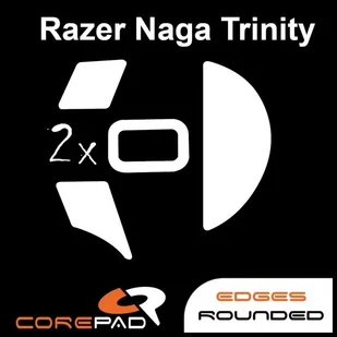 2 x CorePad Ślizgacze Razer Naga Trinity - Podkładki pod mysz 2 x CorePad Ślizgacze Razer Naga Trinity - Podkładki pod mysz - miniaturka - grafika 1