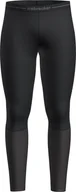 Legginsy - Legginsy termiczne męskie Icebreaker ZONEKNIT 260 czarne IB0A56HG091 - miniaturka - grafika 1