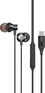 Promate Silken-C Ergonomic Stereo In-Ear Wired Earphones USB-C / 1.2m - Słuchawki - miniaturka - grafika 1