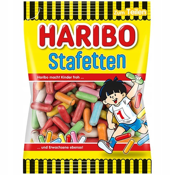 Haribo Żelki Stafetten Lukrecja z Niemiec