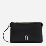Torebki damskie - Torebka crossbody damska ze skóry naturalnej Furla WE00615AX0733O60001007 Czarna (8050597483320) - miniaturka - grafika 1