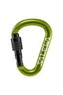 Sprzęt wspinaczkowy - KARABINEK HMS SCREW G2 SMALL-FLUO GREEN - miniaturka - grafika 1