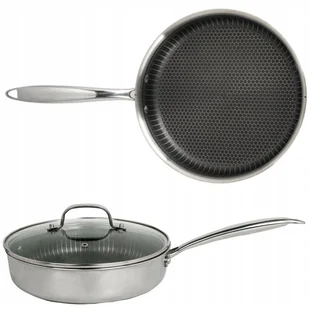 PATELNIA POWŁOKA NON STICK - STRUKTURA PLASTRA MIODU HEXAGONAL HYBRID 20CM - Patelnie - miniaturka - grafika 1