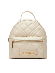 LOVE MOSCHINO Plecak JC4148PP0MLA0110 Écru - Plecaki - miniaturka - grafika 1