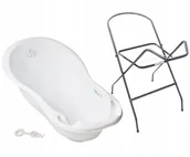 Wanienki dla dzieci - WANNA DLA DZIECKA ZESTAW 3w1 TEGA BABY WANIENKA 102cm + KOREK + STOJAK - miniaturka - grafika 1