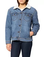 Kurtki damskie - Noisy May Kurtka damska, Średni niebieski denim/, S - miniaturka - grafika 1
